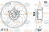 HELLA 8EW 351 041-261 Fan, radiator